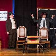 Fotografia di scena dello spettacolo teatrale "Il quarto colloquio" | Alessandro Tintori