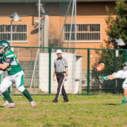 Fotografia sportiva di football americano Rams Milano - Blitz Ciriè | Alessandro Tintori