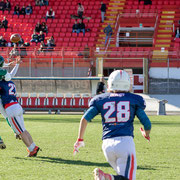 Fotografia sportiva a colori di football americano | Alessandro Tintori