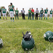 Fotografia sportiva di football americano Rams Milano vs Crusaiders Cagliari | Alessandro Tintori