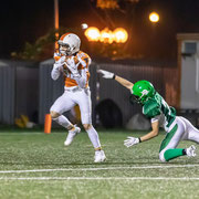 Fotografia sportiva di football americano Predators Golfo del Tigullio vs Rams Milano | Alessandro Tintori