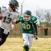 Fotografia sportiva di football americano Rams Milano vs Hammers Desio | Alessandro Tintori