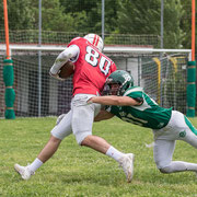 Fotografia sportiva di football americano Rams Milano - Gorillas Varese | Alessandro Tintori