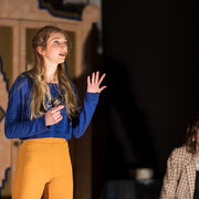 Fotografia di scena dello spettacolo teatrale Gioco mortale al Teatro Caboto Kolbe | Alessandro Tintori