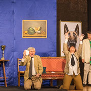 Fotografia di scena dello spettacolo teatrale Cenere e Champagne al Teatro Caboto Kolbe | Alessandro Tintori