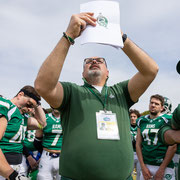 Fotografia sportiva di football americano Rams Milano vs Hammers Desio | Alessandro Tintori