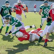 Fotografia sportiva a colori di football americano | Alessandro Tintori