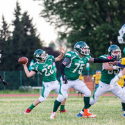 Fotografia sportiva di football americano Rams Milano - Thunders Trento | Alessandro Tintori