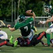 Fotografia sportiva di football americano Rams Milano vs Wolverines Piacenza | Alessandro Tintori