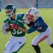 Fotografia sportiva a colori di football americano | Alessandro Tintori