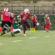 Fotografia sportiva di football americano Rams Milano - Hurricanes Vicenza | Alessandro Tintori