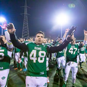 Fotografia sportiva di football americano Bengals Brescia vs Rams Milano | Alessandro Tintori