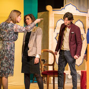 Fotografia di scena dello spettacolo teatrale Gioco mortale al Teatro Caboto Kolbe | Alessandro Tintori