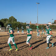 Fotografia sportiva di football americano Cavaliers Castelfranco Veneto vs Rams Milano | Alessandro Tintori