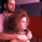 Backstage dal portfolio fine art La strega di Alessandro Tintori con Ines