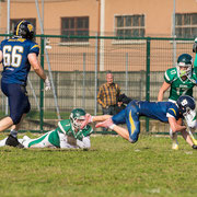 Fotografia sportiva di football americano Rams Milano - Blitz Ciriè | Alessandro Tintori