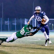 Fotografia sportiva di football americano Bengals Brescia vs Rams Milano | Alessandro Tintori