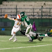Fotografia sportiva di football americano Rams Milano - Predators Golfo del Tigullio  | Alessandro Tintori