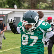 Fotografia sportiva di football americano Rams Milano - Gorillas Varese | Alessandro Tintori