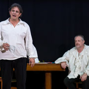 Fotografie di scena "Quel pomeriggio di un giorno a teatro" al Teatro Caboto Kolbe di Milano | Alessandro Tintori