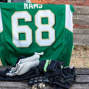Fotografia sportiva di football americano Cavaliers Castelfranco Veneto vs Rams Milano | Alessandro Tintori