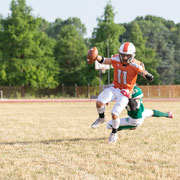 Fotografia sportiva di football americano Rams Milano vs Predators Golfo del Tigullio | Alessandro Tintori