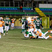 Fotografia sportiva di football americano Predators Golfo del Tigullio vs Rams Milano | Alessandro Tintori