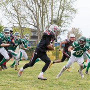 Fotografia sportiva di football americano Rams Milano - Crusaiders Cagliari | Alessandro Tintori
