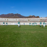 Fotografia sportiva a colori di football americano | Alessandro Tintori