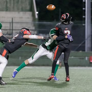 Fotografia sportiva di football americano Rams Milano vs Wolverines Piacenza | Alessandro Tintori