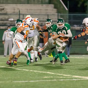 Fotografia sportiva di football americano Rams Milano - Predators Golfo del Tigullio  | Alessandro Tintori