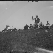 1922-1927. A group of walkers of SAT (Società Alpinisti Trentini), from Rovereto (TN).