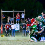 Fotografia sportiva di football americano Cavaliers Castelfranco Veneto vs Rams Milano | Alessandro Tintori