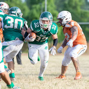 Fotografia sportiva di football americano Rams Milano vs Predators Golfo del Tigullio | Alessandro Tintori