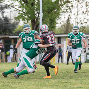 Fotografia sportiva di football americano Rams Milano - Crusaiders Cagliari | Alessandro Tintori