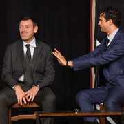 Fotografia di scena dello spettacolo teatrale "Il quarto colloquio" | Alessandro Tintori
