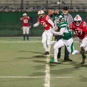 Fotografia sportiva di football americano Rams Milano - Gorillas Varese | Alessandro Tintori