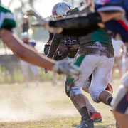 Fotografia sportiva di football americano Rams Milano vs Achei Crotone | Alessandro Tintori