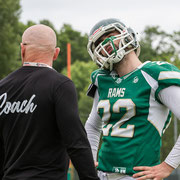 Fotografia sportiva di football americano Rams Milano - Gorillas Varese | Alessandro Tintori