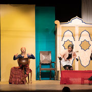 Fotografia di scena dello spettacolo teatrale Gioco mortale al Teatro Caboto Kolbe | Alessandro Tintori