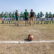 Fotografia sportiva di football americano Rams Milano vs Achei Crotone | Alessandro Tintori