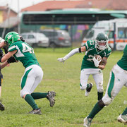 Fotografia sportiva di football americano Blitz Ciriè vs Rams Milano | Alessandro Tintori