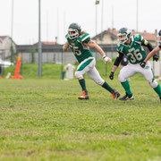 Fotografia sportiva di football americano Blitz Ciriè vs Rams Milano | Alessandro Tintori