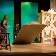 Fotografia di scena dello spettacolo teatrale Gioco mortale al Teatro Caboto Kolbe | Alessandro Tintori