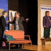 Fotografia di scena dello spettacolo teatrale Cenere e Champagne al Teatro Caboto Kolbe | Alessandro Tintori