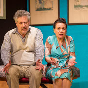 Fotografia di scena dello spettacolo teatrale Ti prego salvami al Teatro Caboto Kolbe a Milano | Alessandro Tintori