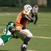 Fotografia sportiva di football americano Rams Milano vs Predators Golfo del Tigullio | Alessandro Tintori