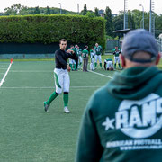 Fotografia sportiva di football americano Rams Milano - Predators Golfo del Tigullio  | Alessandro Tintori