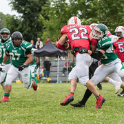Fotografia sportiva di football americano Rams Milano - Gorillas Varese | Alessandro Tintori