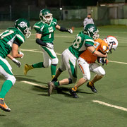 Fotografia sportiva di football americano Rams Milano vs Predators Golfo del Tigullio | Alessandro Tintori